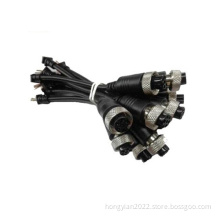 M12 4P 7P 8P Waterproof Cable Assembly